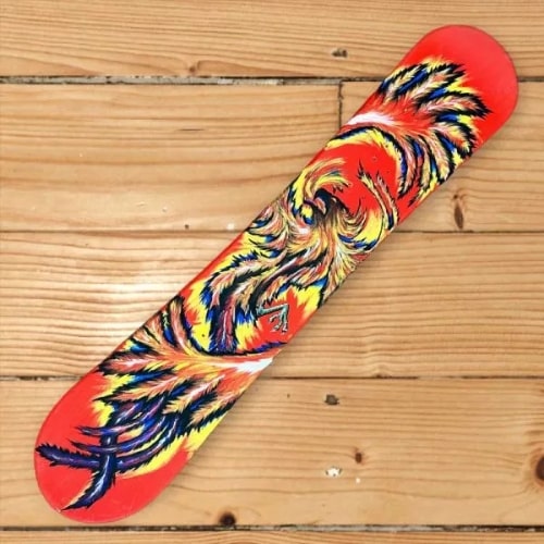 Custom Snowboard Artwork - Rise