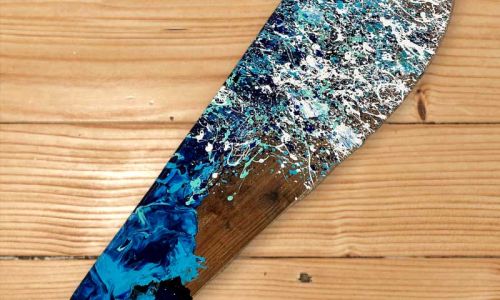 Surfboard Original Art by Ryan Groot