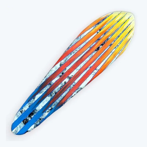 Custom Canvas Surfboard Painting - Gradient