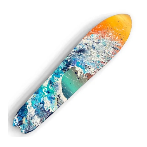 Custom Surfboard Artwork - Maui Sunset