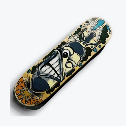 Original Skateboard Art in Calgary - Bomba