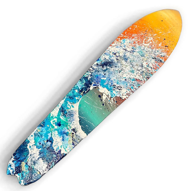 Surfboard painting